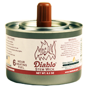 6-Hour Diablo Stem Wick Chafing Fuel