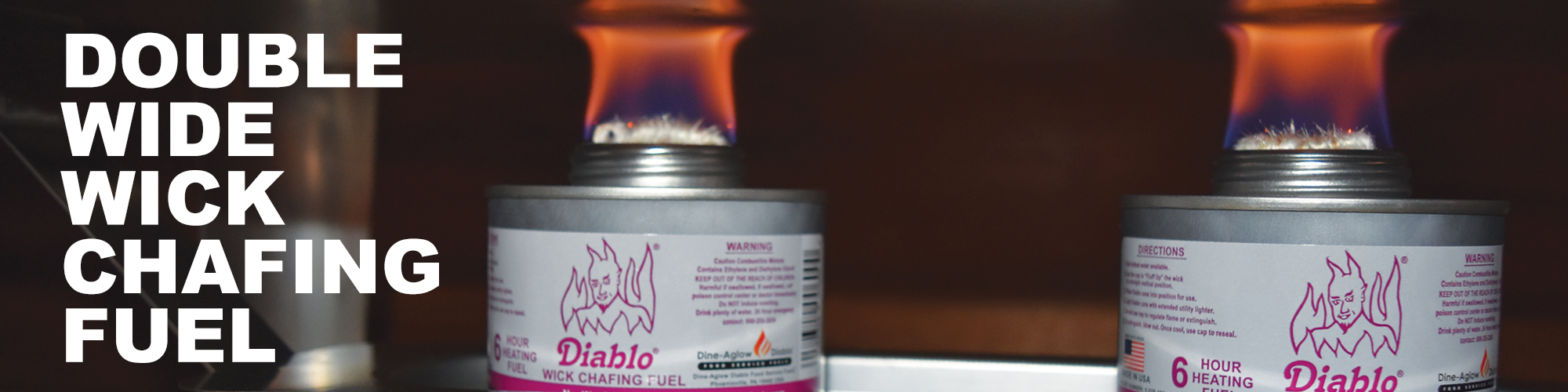 Diablo Wick Chafing Fuel