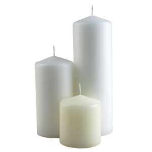 Wax Pillar Candles